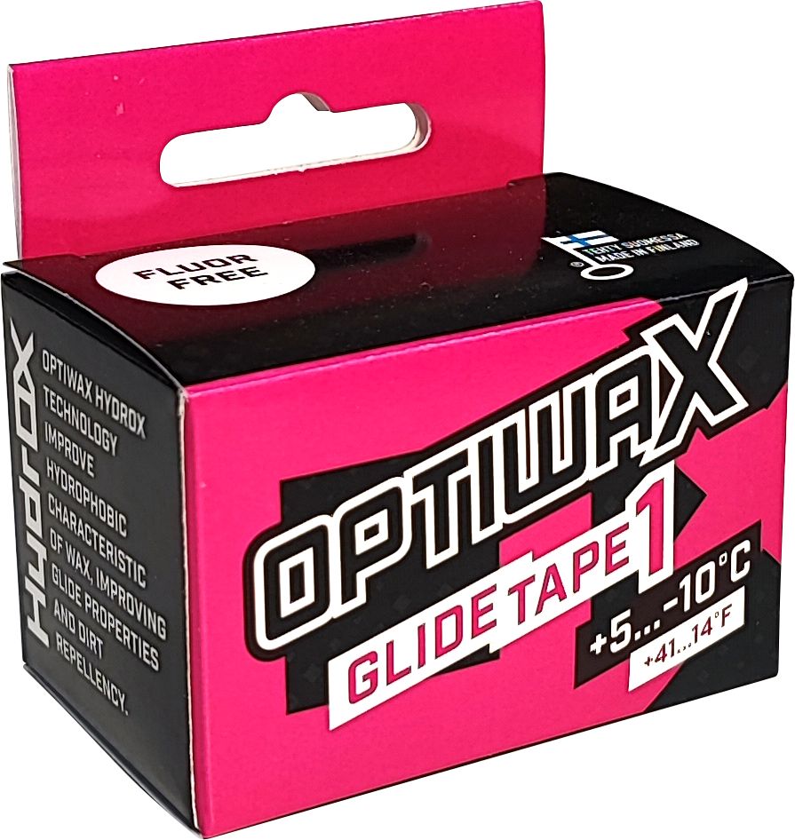 Non fluor Optiwax Glide tape 1 HydrOX +5…-10°C 12,5m